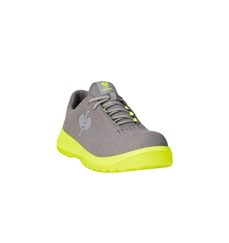Safety Trainers: S1P scarpe basse antinfortun. e.s. Banco low + grigio perla/giallo fluo 3