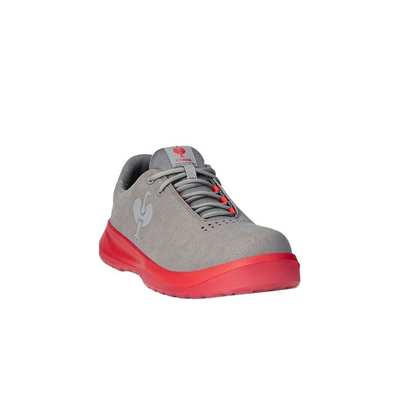 Safety Trainers: S1P scarpe basse antinfortun. e.s. Banco low + grigio perla/rosso sole 2
