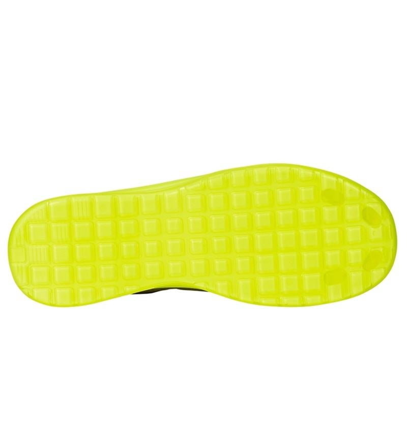 Safety Trainers: S1P scarpe basse antinfortun. e.s. Banco low + grigio perla/giallo fluo 4