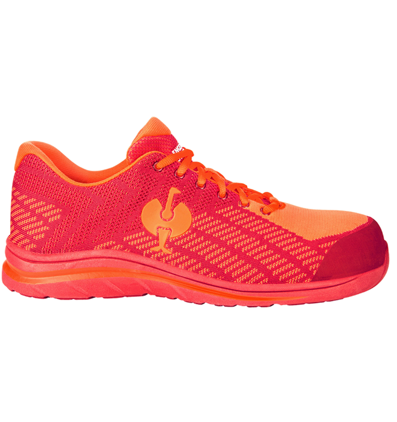 S1: S1 scarpe basse antinfortun. e.s. Tarvos II + arancio fluo/rosso 1