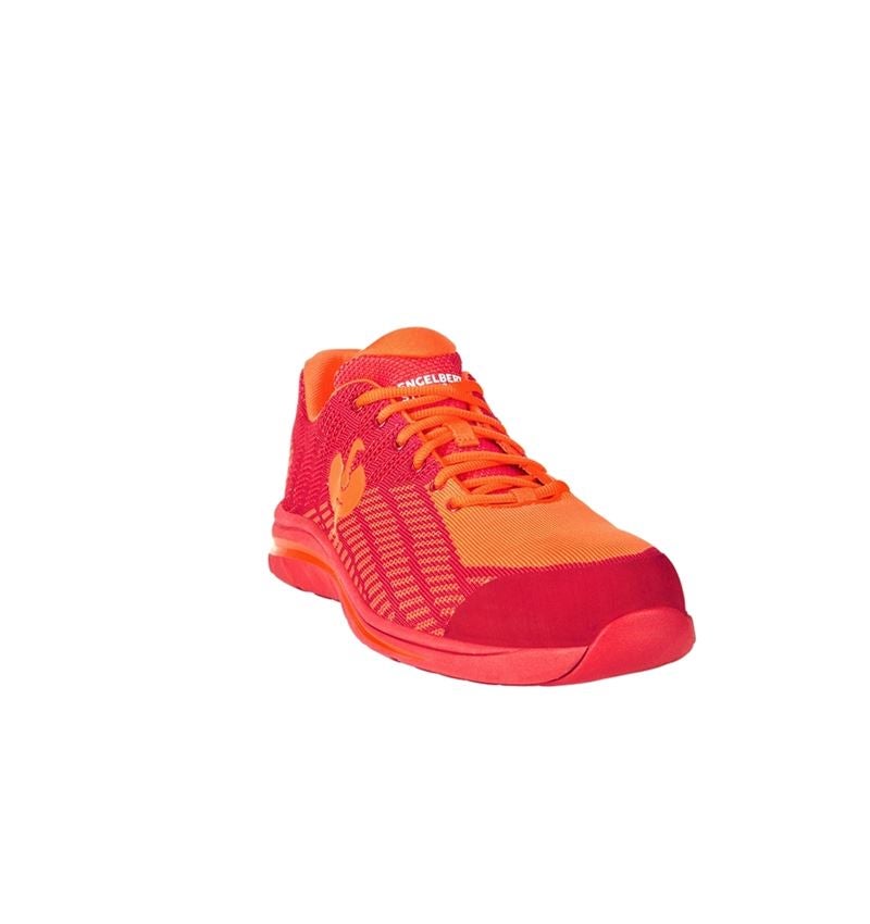 S1: S1 scarpe basse antinfortun. e.s. Tarvos II + arancio fluo/rosso 2