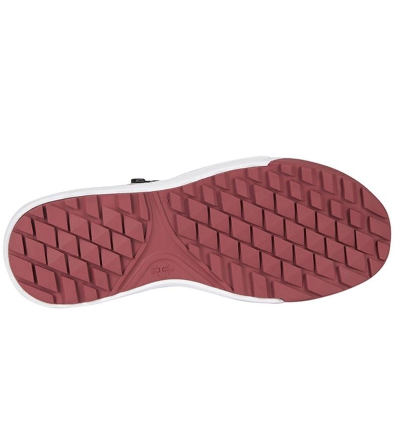 S1: S1 scarpe basse antinfort. e.s. Janus II low + grigio piccione/cemento/rosso velluto 3