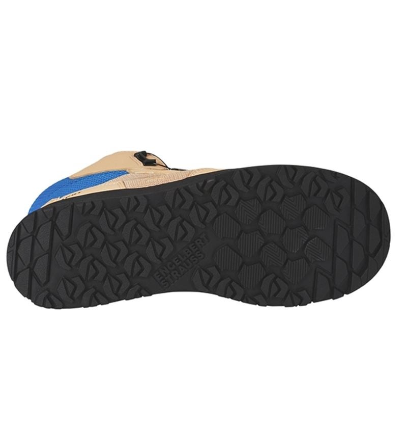 S1: S1 scarpe antinfortunistiche e.s. Nakuru mid + beige neutro/blu genziana 4