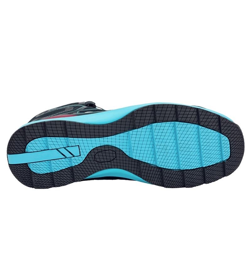 S1P: S1P scarpe antinfortunistiche e.s. Baham II mid + blu profondo/blu nizza 4