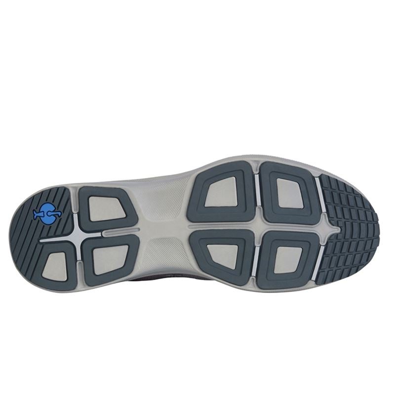 S1: S1 scarpe basse antinfortunistiche e.s. Padua low + platino/blu genziana 6