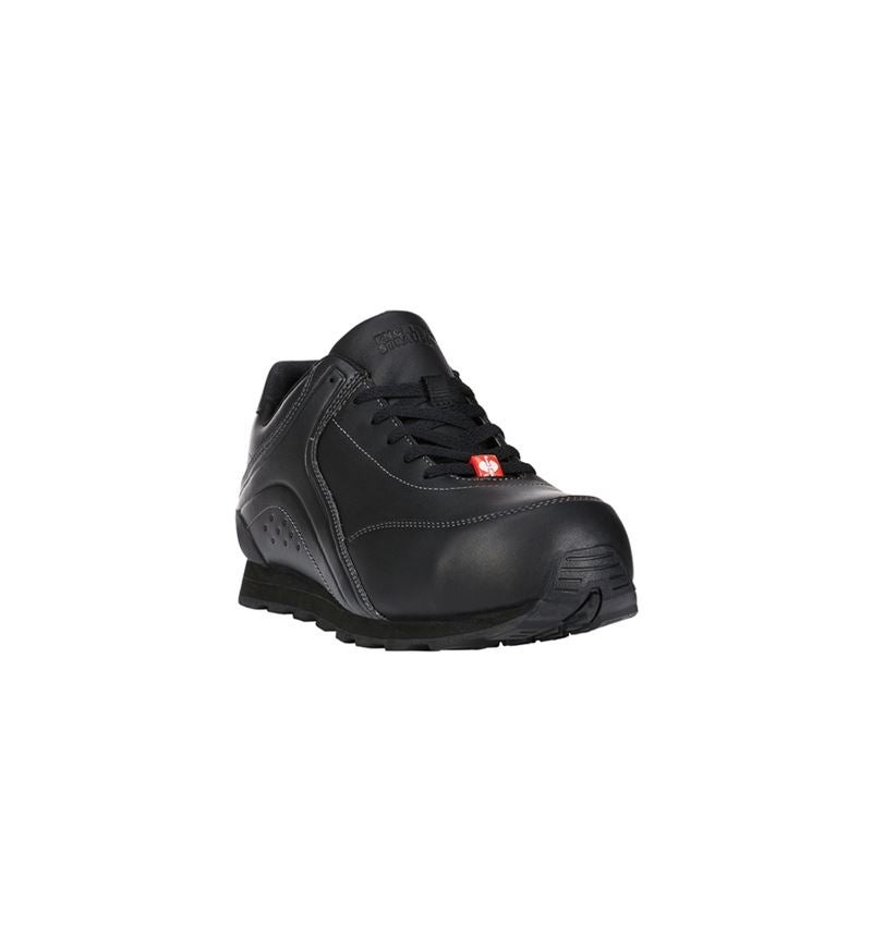Gastro_Schuhe: e.s. S2 Sicherheitshalbschuhe Leda + schwarz 1