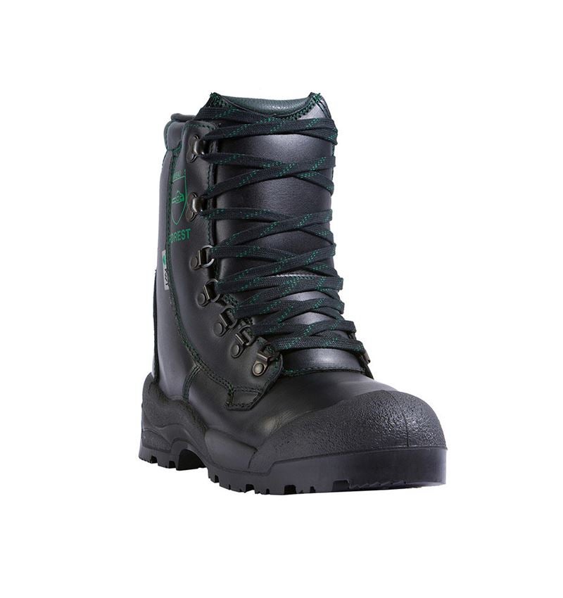 Abbigliamento forestale / antitaglio: S2 scarpe antinfortunistiche forestali Alpin + nero 1