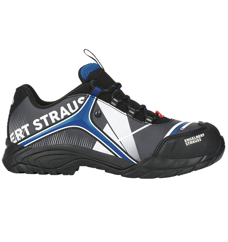Safety Trainers: e.s. S3 scarpe basse antinfortunistiche Turais + grafite/blu genziana 2