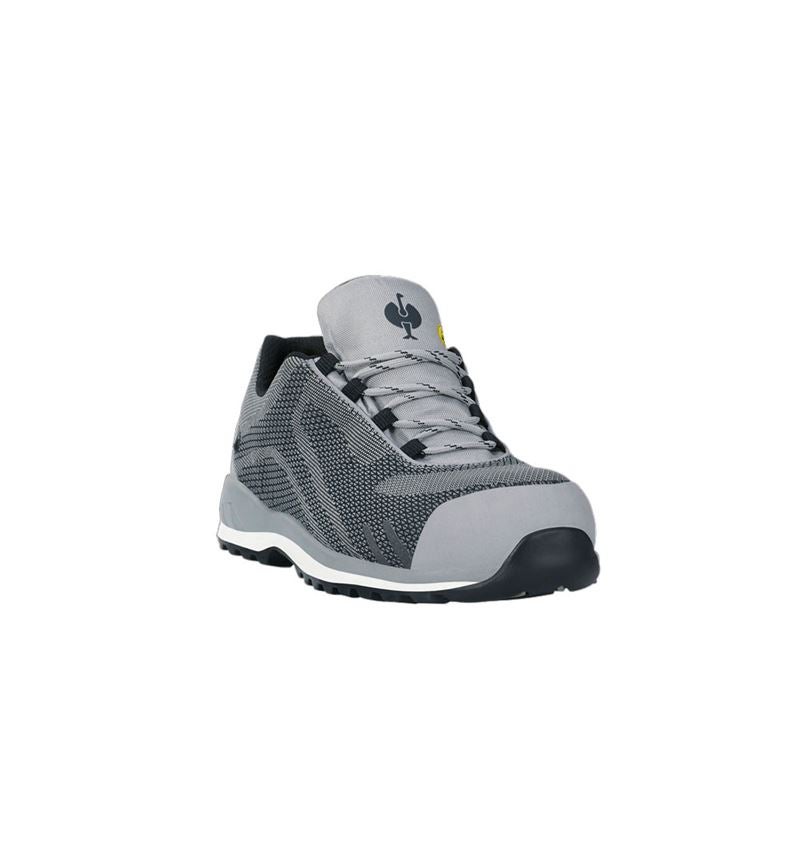 Safety Trainers: e.s. S3 scarpe basse antinfortunistiche Zardik low + bianco/platino 2