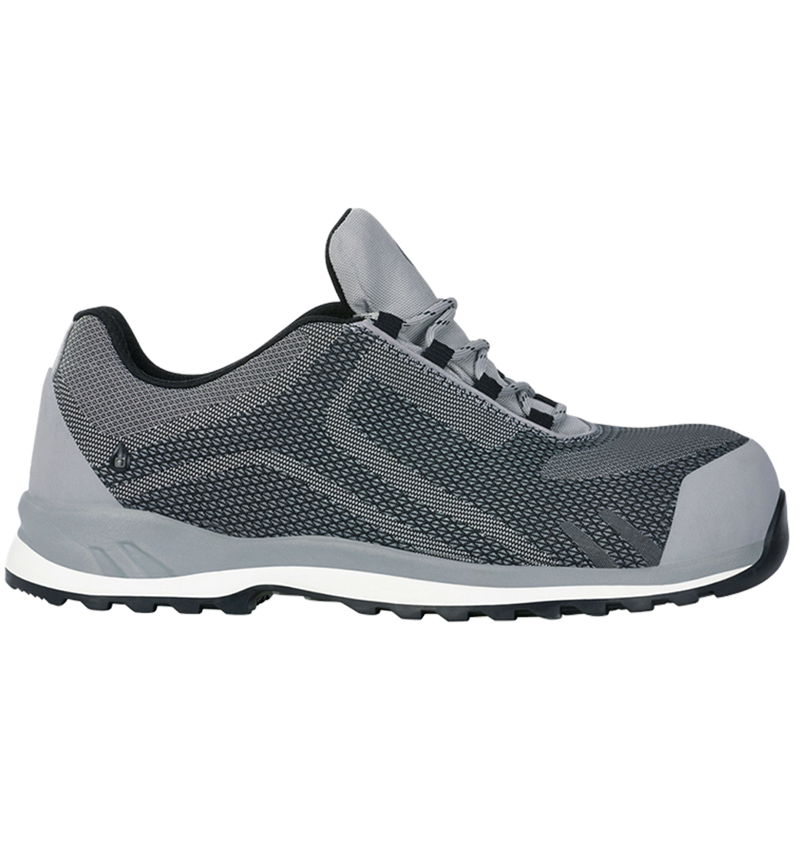 Safety Trainers: e.s. S3 scarpe basse antinfortunistiche Zardik low + bianco/platino 1
