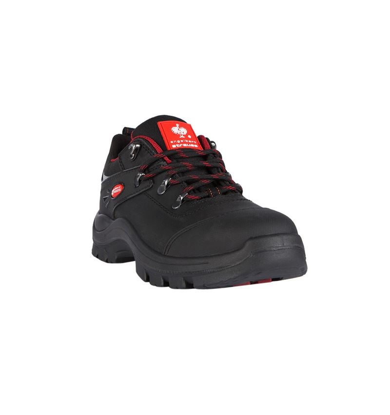 Scarpe Carpentieri / Conciatetti: S3 scarpe basse antinfortunistiche Andrew + nero/rosso 3