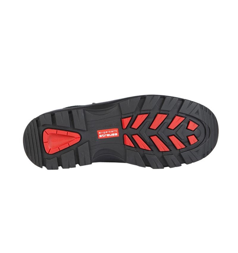 Scarpe Carpentieri / Conciatetti: S3 scarpe antinfortunistiche David + nero/rosso 2