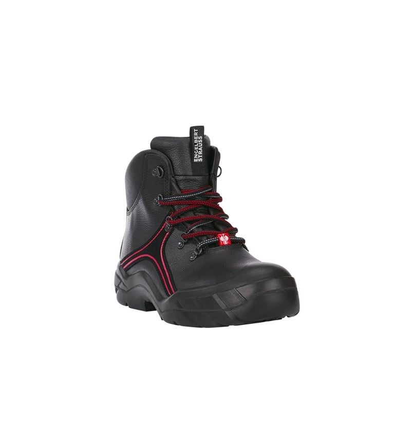 S3: e.s. S3 scarpe antinfortunistiche Matar + nero/rosso 2