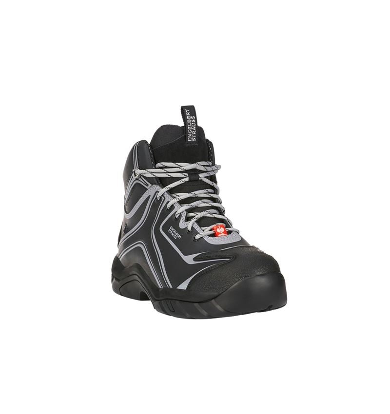 Safety Trainers: e.s. S3 scarpe antinfortunistiche Kajam + nero/platino 3