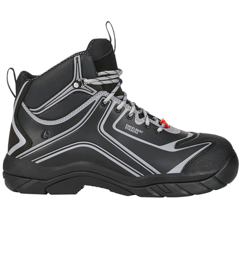 Safety Trainers: e.s. S3 scarpe antinfortunistiche Kajam + nero/platino 2