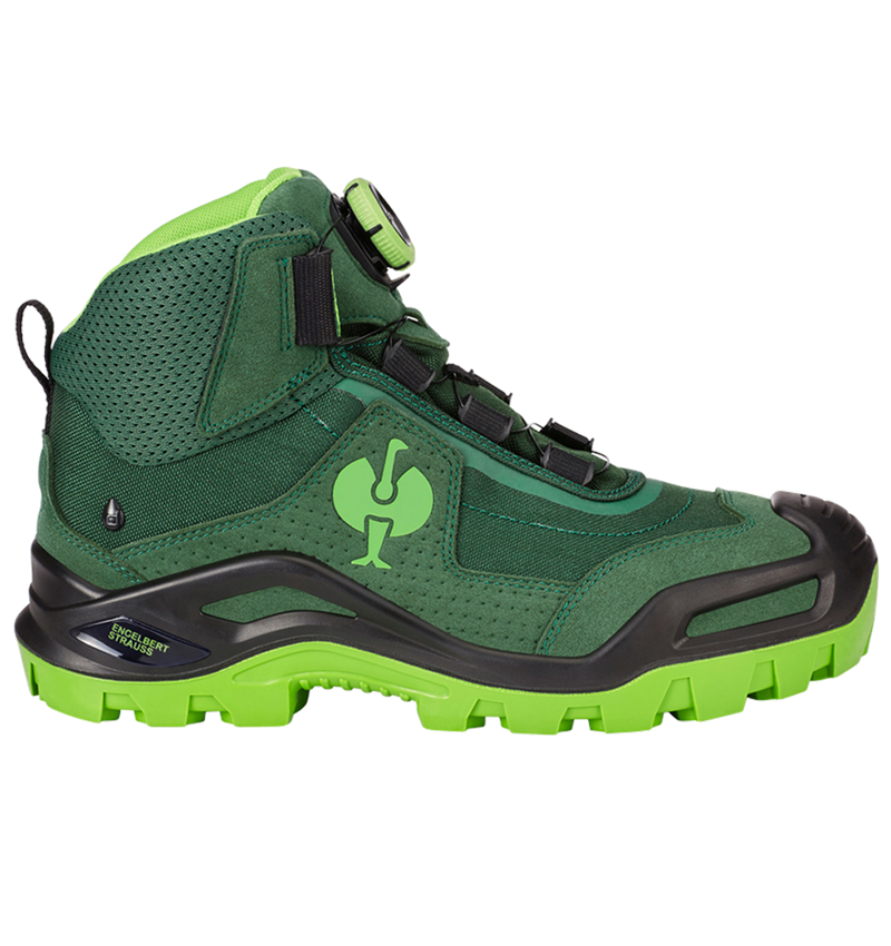 S3: S3 scarpe antinfortunistiche e.s. Kastra II mid + verde/verde mare 2