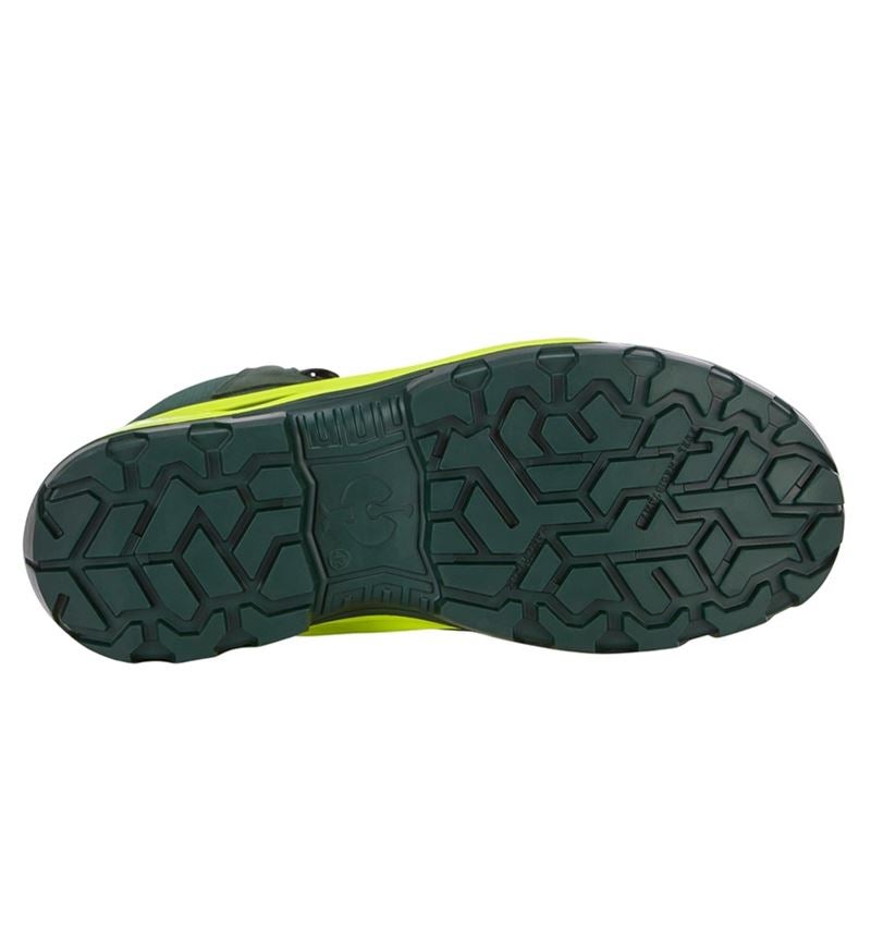 S3: S3 scarpe antinfortunistiche e.s. Kastra II mid + verde/giallo fluo 6