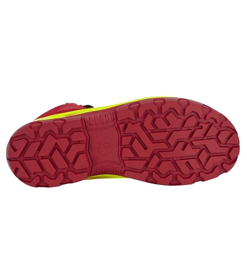 S3: S3 scarpe antinfortunistiche e.s. Kastra II mid + rosso/giallo fluo 4