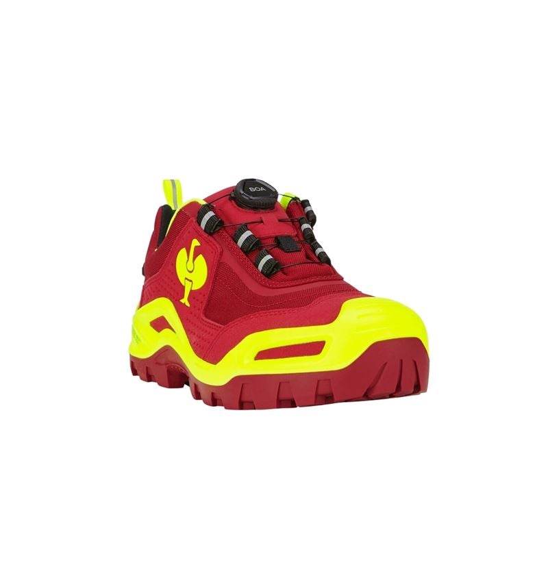 S3: S3 scarpe basse antinfortun. e.s. Kastra II low + rosso/giallo fluo 4