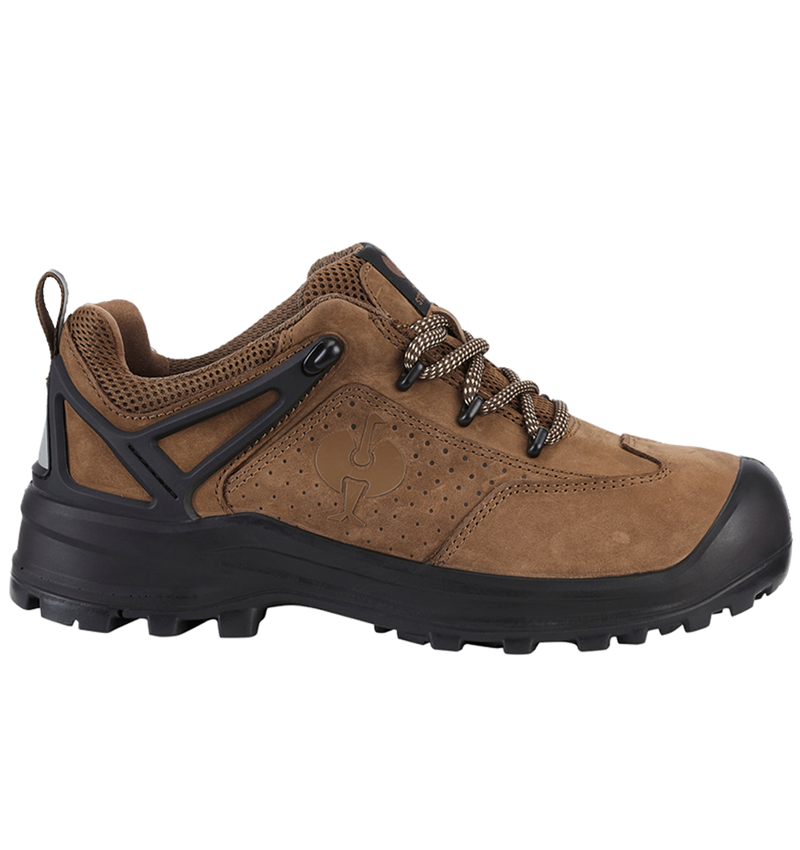 Safety Trainers: S3 scarpe antinfortunistiche e.s. Kasanka low + marrone 1