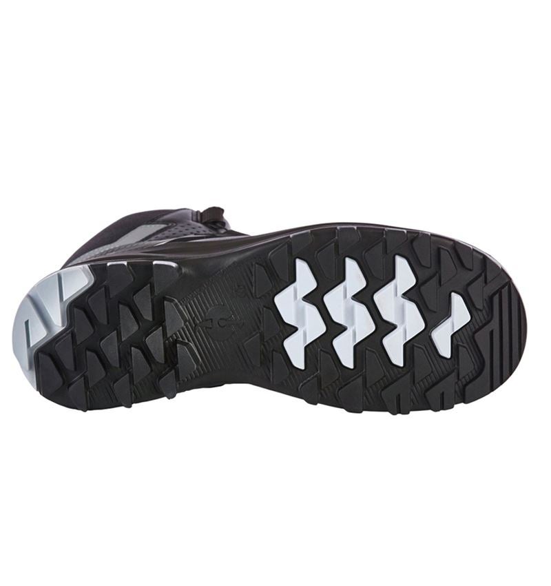 Scarpe: S3 scarpe antinfortunistiche e.s. Sawato mid + nero/argento 4