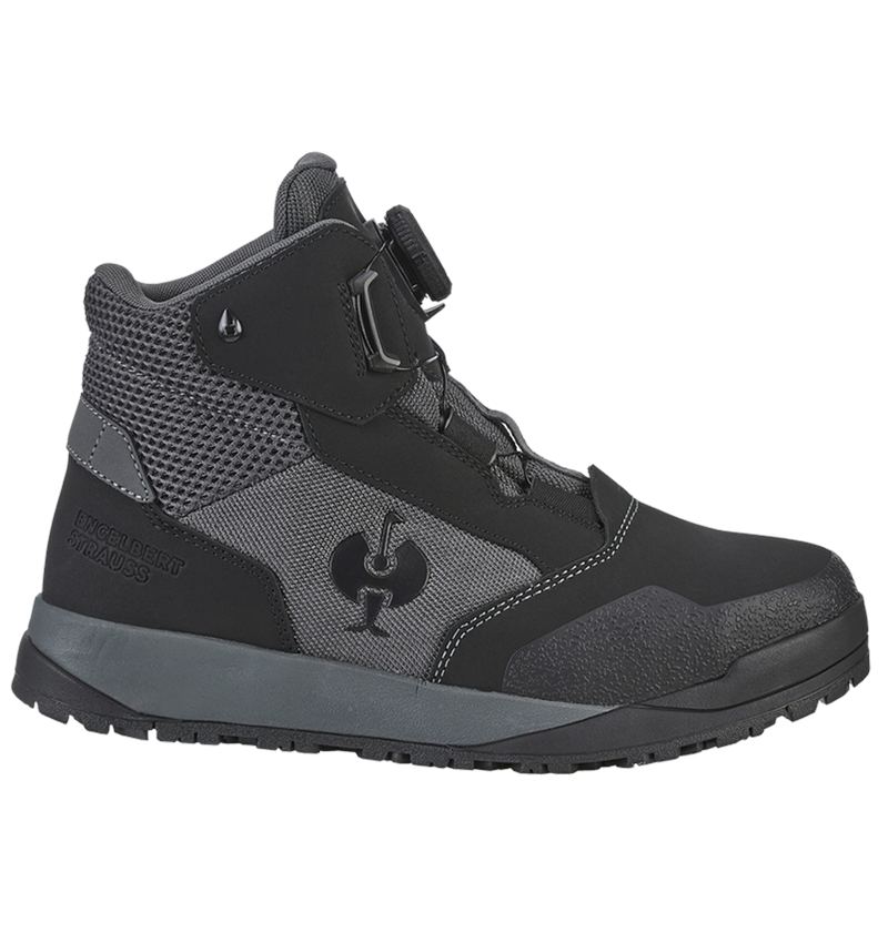 Safety Trainers: S7 scarpe antinfortunistiche e.s. Murcia mid + grigio carbone/nero 2