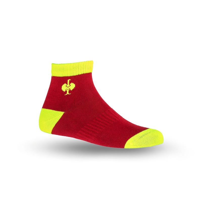 Accessori: e.s. calze Allround Classic light/mid, bambino + rosso fuoco/giallo fluo