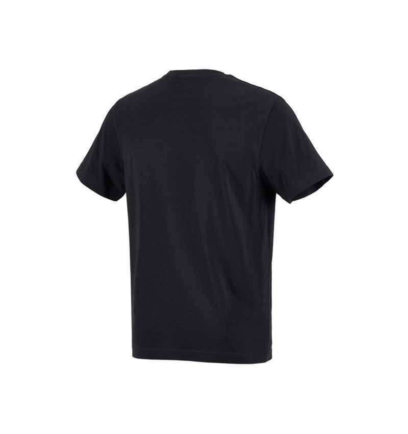 Maglie | Pullover | Camicie: e.s. t-shirt cotton + nero 3
