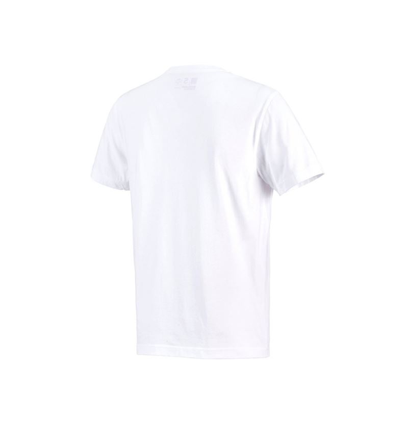 Maglie | Pullover | Camicie: e.s. t-shirt cotton + bianco 2