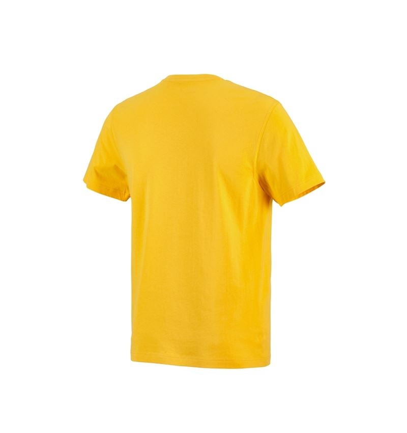 Maglie | Pullover | Camicie: e.s. t-shirt cotton + giallo 3