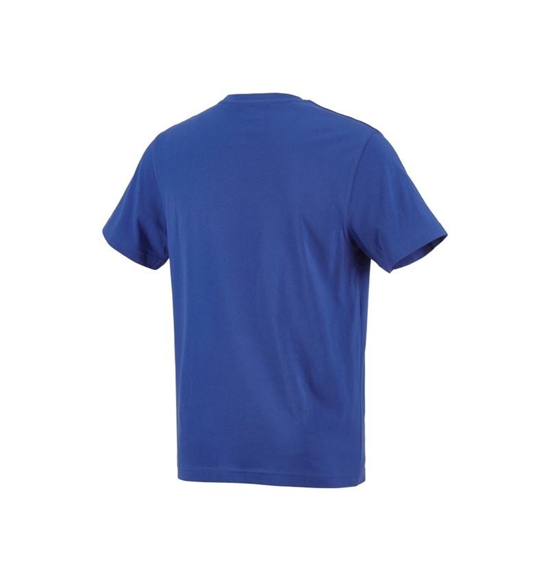 Installatori / Idraulici: e.s. t-shirt cotton + blu reale 1