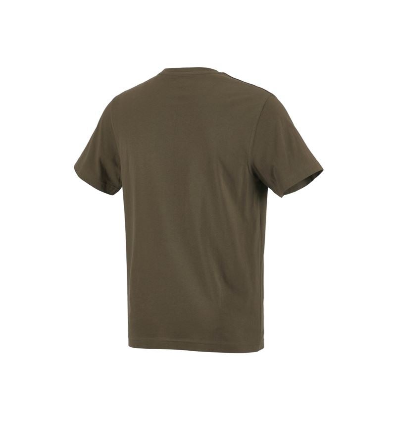 Maglie | Pullover | Camicie: e.s. t-shirt cotton + oliva 1