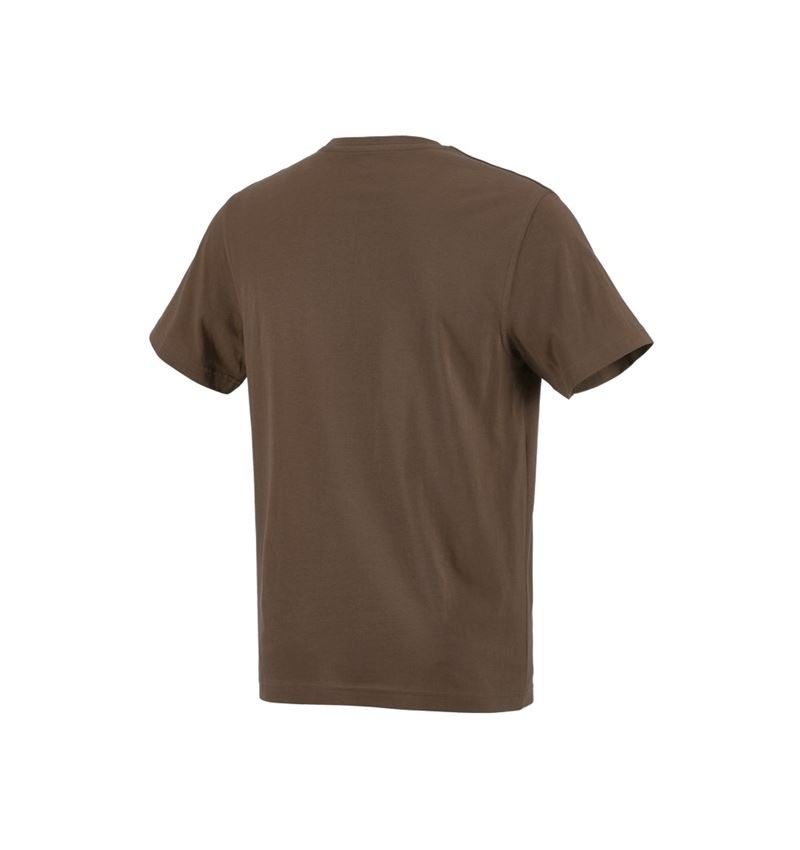 Maglie | Pullover | Camicie: e.s. t-shirt cotton + nocciola 2