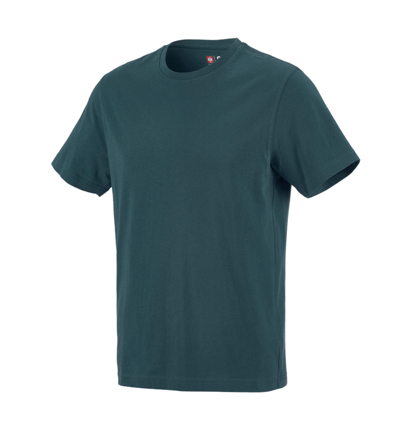 Maglie | Pullover | Camicie: e.s. t-shirt cotton + blu mare