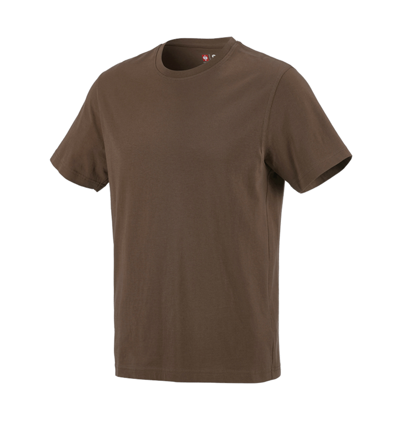 Maglie | Pullover | Camicie: e.s. t-shirt cotton + nocciola 1