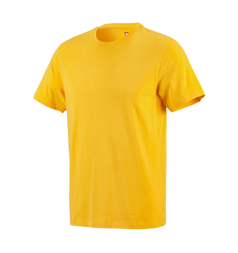 Maglie | Pullover | Camicie: e.s. t-shirt cotton + giallo 2