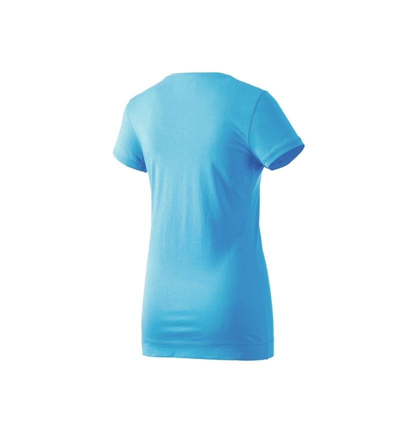 Temi: e.s. Long-Shirt cotton, donna + turchese 2