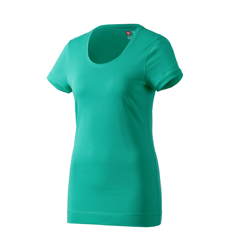 Maglie | Pullover | Bluse: e.s. Long-Shirt cotton, donna + laguna 1