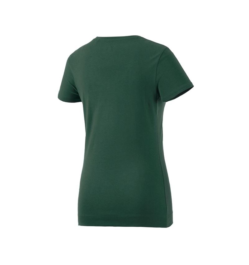 Temi: e.s. t-shirt cotton stretch, donna + verde 3