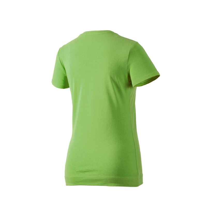 Maglie | Pullover | Bluse: e.s. t-shirt cotton stretch, donna + verde mare 3