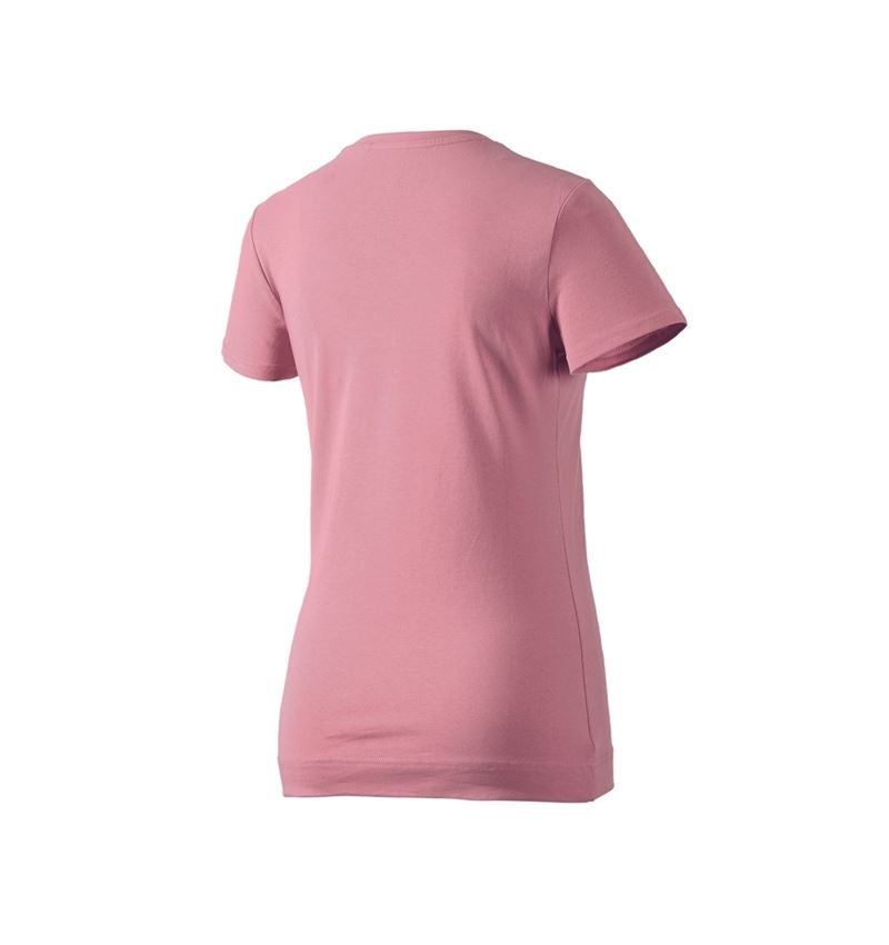 Maglie | Pullover | Bluse: e.s. t-shirt cotton stretch, donna + rosa antico 3