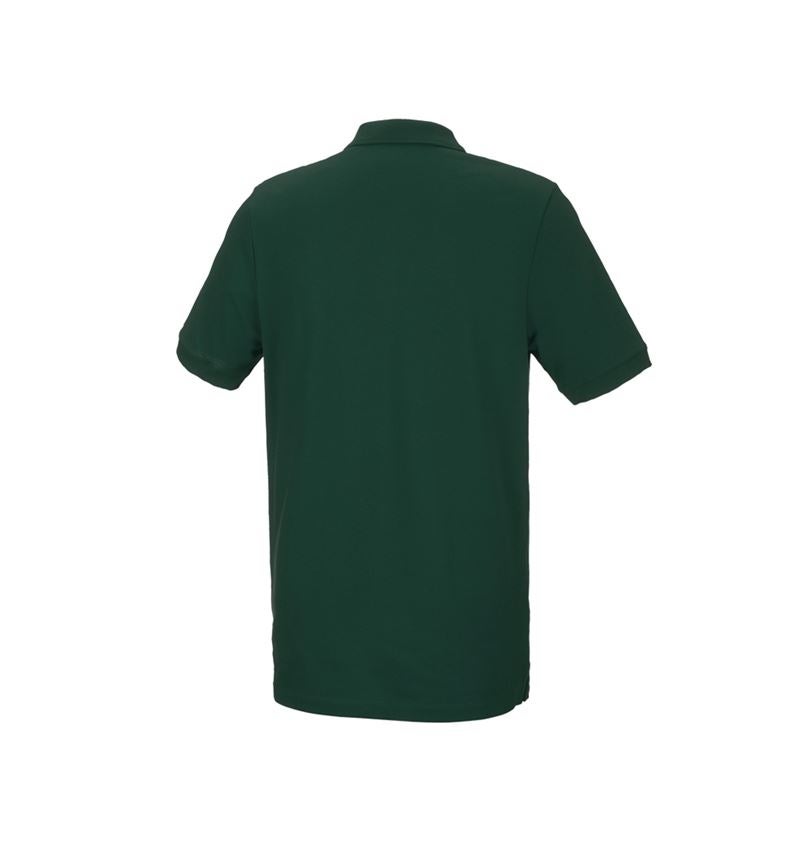Maglie | Pullover | Camicie: e.s. polo in piqué cotton stretch, long fit + verde 3