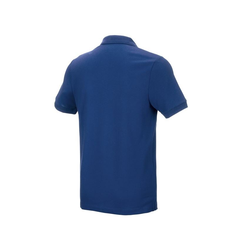 Maglie | Pullover | Camicie: e.s. polo in piqué cotton stretch + blu alcalino 3