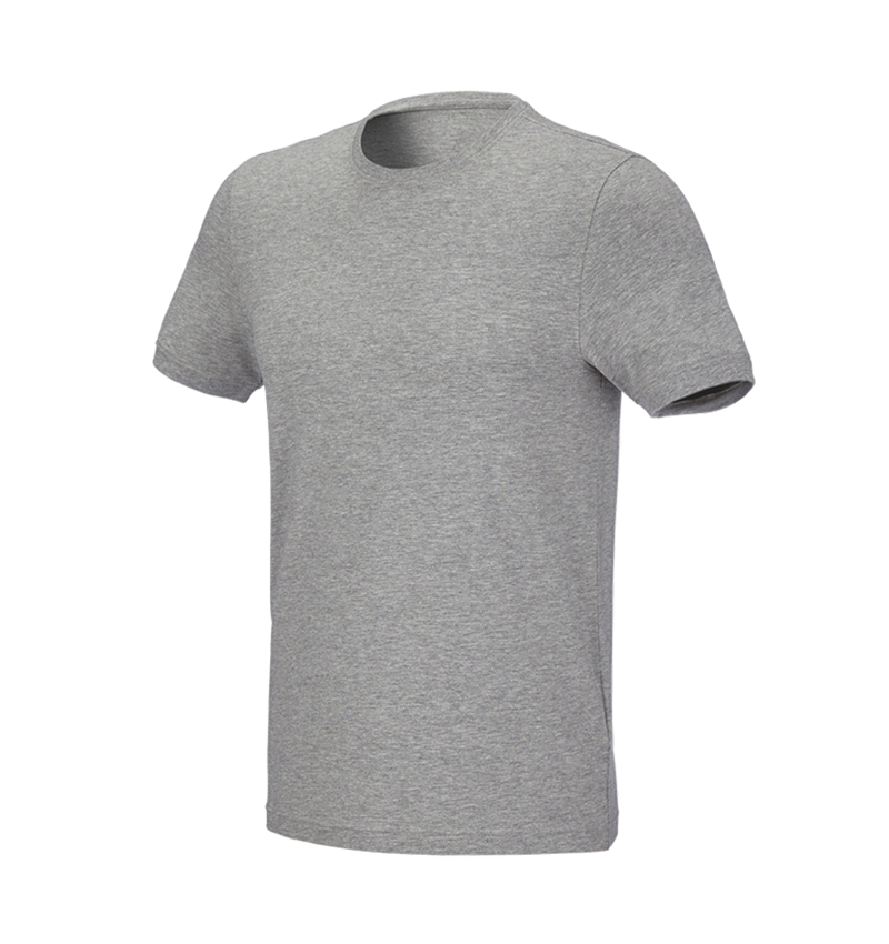 Temi: e.s. t-shirt cotton stretch, slim fit + grigio sfumato 2