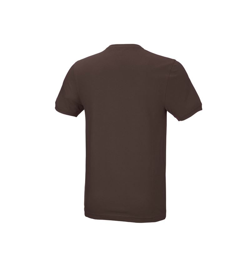 Temi: e.s. t-shirt cotton stretch, slim fit + castagna 3