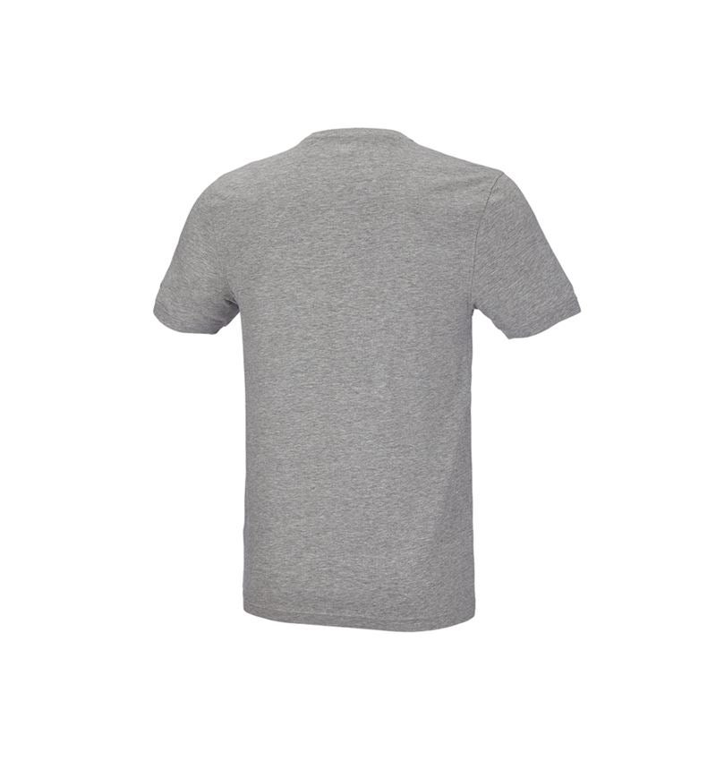 Temi: e.s. t-shirt cotton stretch, slim fit + grigio sfumato 3
