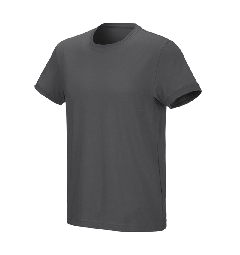 Maglie | Pullover | Camicie: e.s. t-shirt cotton stretch + antracite  3