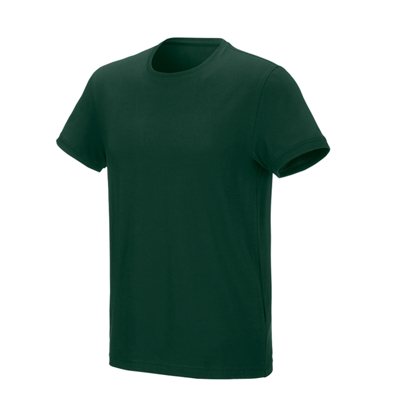 Maglie | Pullover | Camicie: e.s. t-shirt cotton stretch + verde 2
