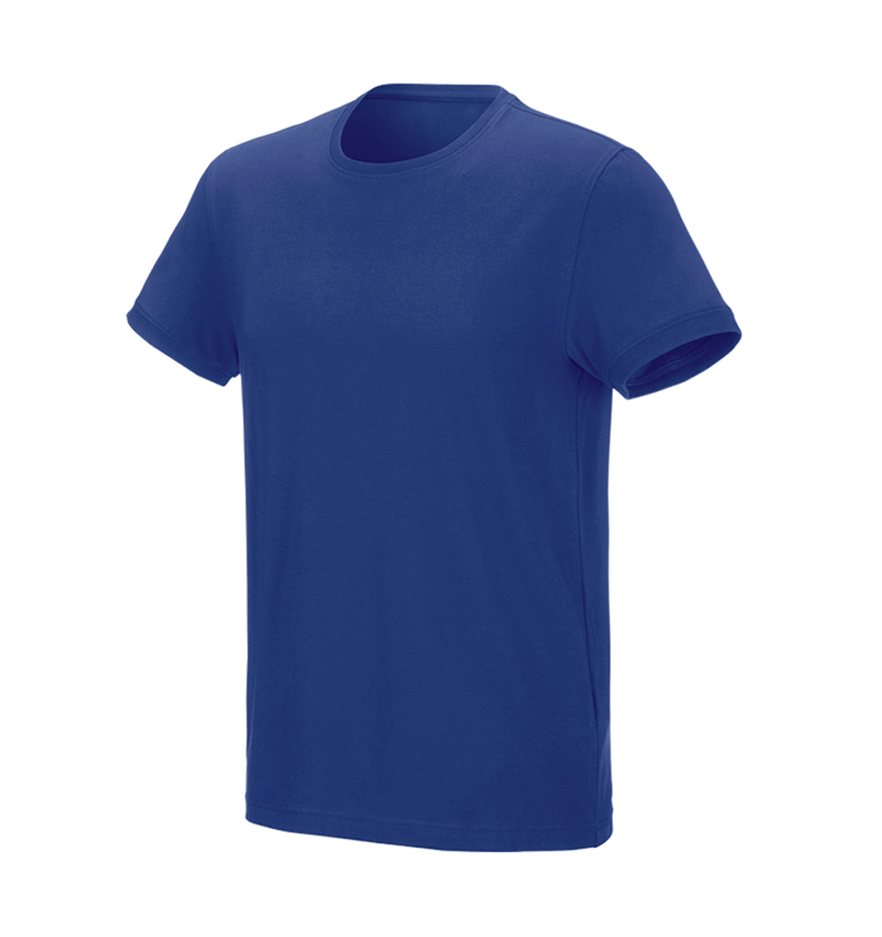 Maglie | Pullover | Camicie: e.s. t-shirt cotton stretch + blu reale 2