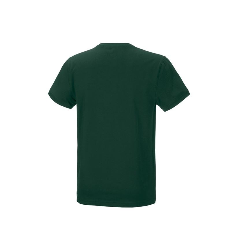 Maglie | Pullover | Camicie: e.s. t-shirt cotton stretch + verde 3
